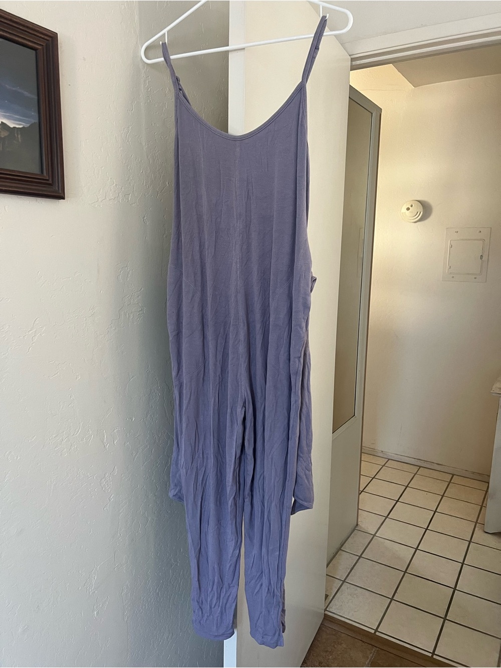 Women's Anthropologie Lavender Sleeveless Jumpsuit